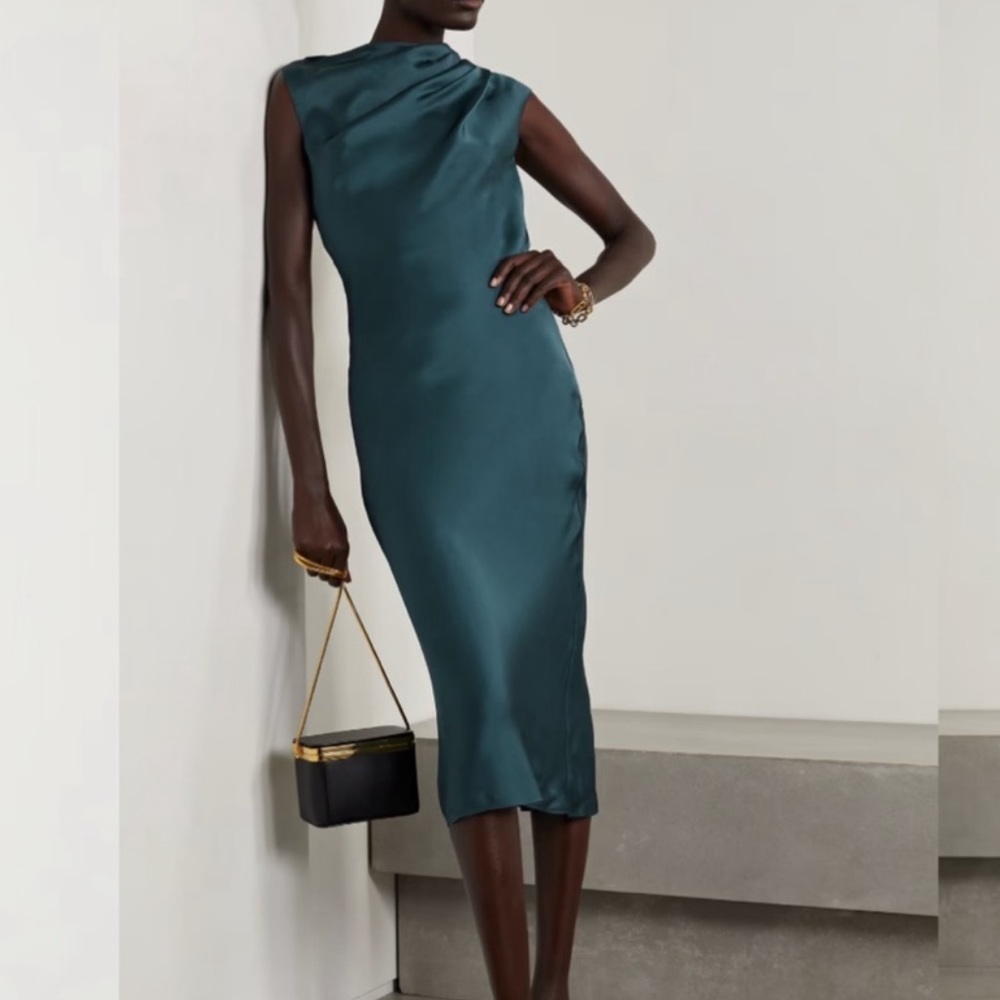 NEW NWT Anine Bing Samantha Silk Slip Dress- XS